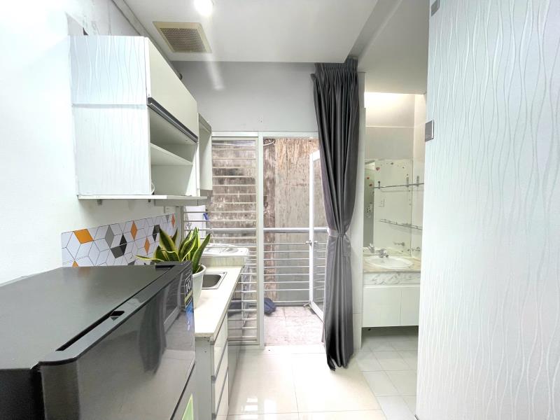Phòng 35m² ban công lớn | máy giặt riêng | gần hutech – uef – uth- hồng bàng, võ trường toản, bình thạnh - 4