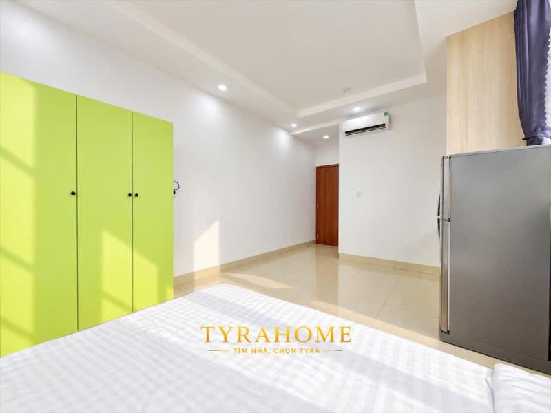 Studio ban công view landmark - nhà thang máy - có máy giặt riêng - full nội thất chỉ vào ở - trung tâm di chuyển các quận - 3
