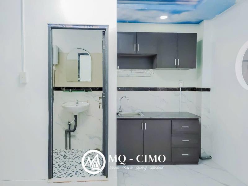 Căn hộ 1pn - tách bếp - ban công - máy giặt riêng - rộng 40m2 - ngay học viện cán bộ - 4