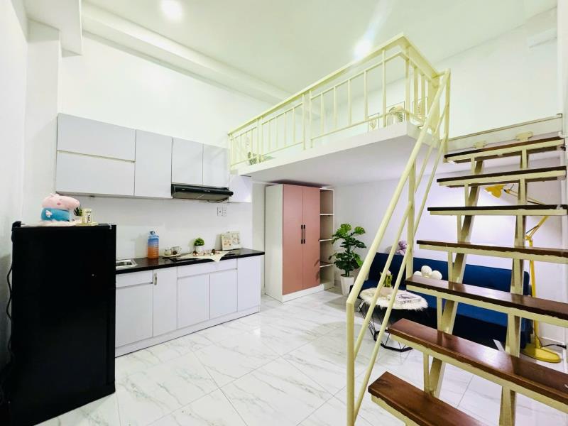Duplex gác cao phòng rộng | full nội thất | toà nhà thang máy - 2