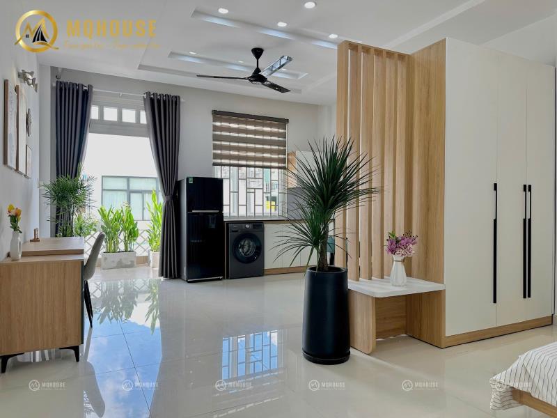 Cho thuê 1pn full nội thất có gu 🍀 giặt riêng khu tân sơn nhì tân phú - 2