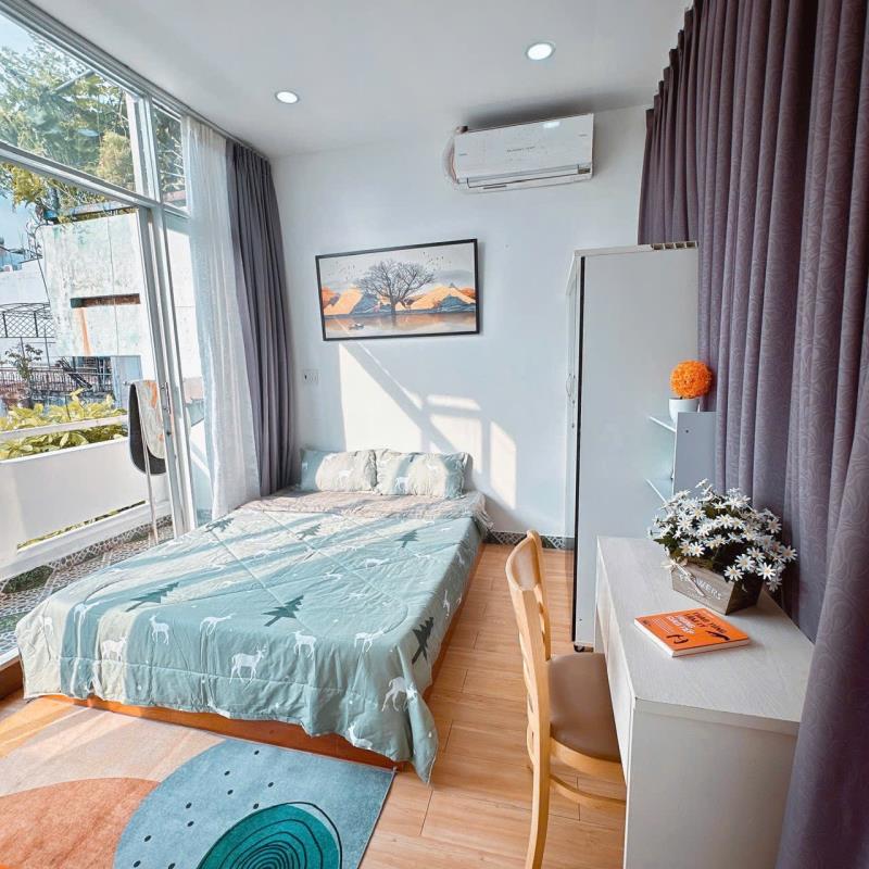 🏠Phòng full nt, tách bếp, ban công riêng , nguyễn cửu vân bình thạnh – gần q1, pn, gv