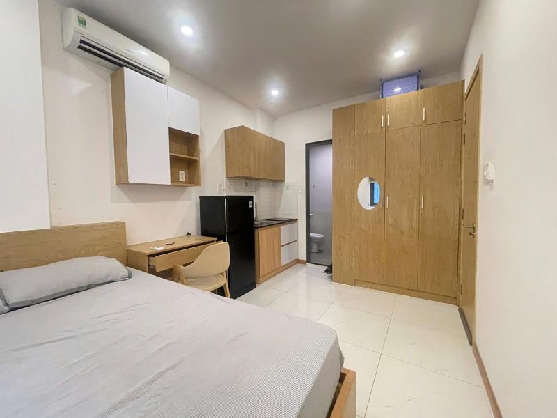 Căn hộ studio cực mới cửa sổ to thang máy 40m2 gần thảo cầm viên hàng xanh bình thạnh - 2