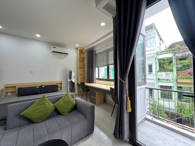 Cho thuê căn hộ cao cấp 1pn , cửa sổ thoán mát – 30 nguyễn cửu vân, bình thạnh - 2