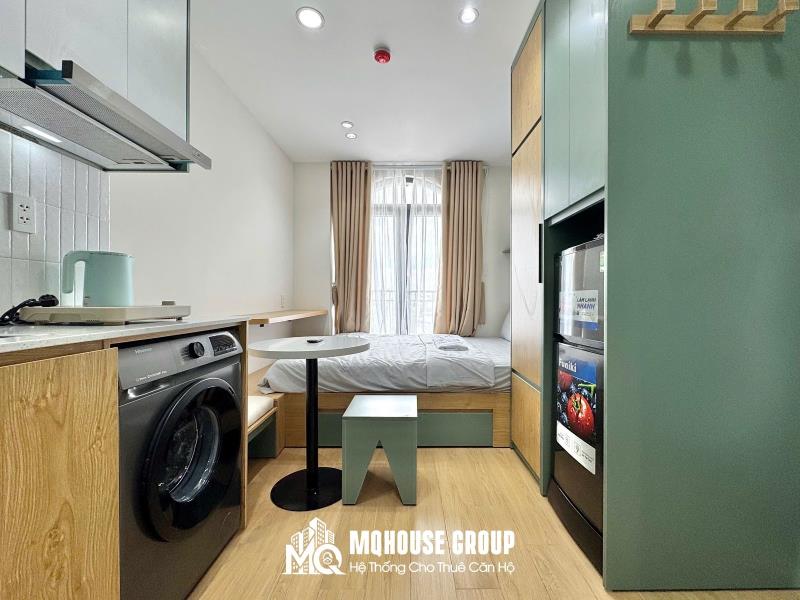 Khai trương dự án mới căn hộ studio mới xây full nội thất đẹp ngay phan huy ích - 2