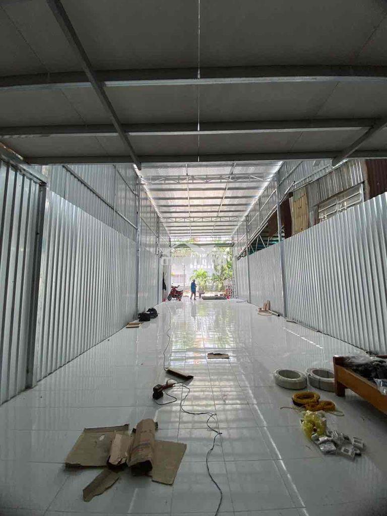 Cho thuê kho mới bình lợi; 120m2- giá 18tr/tháng - 2