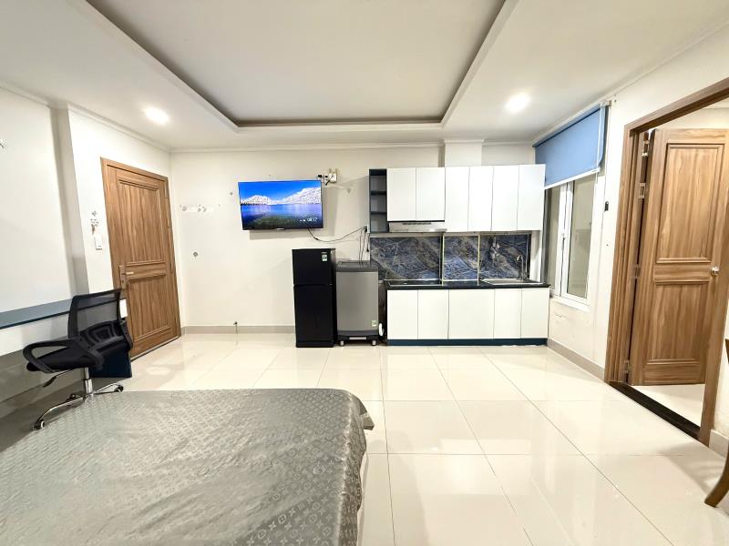 Phòng full nội thất quốc lộ 13 rộng yên tĩnh giá cực dễ chịu - Ảnh 2