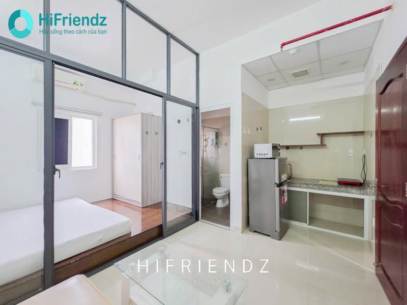Cho thuê căn hộ 1 phòng ngủ_35m2 đầy đủ nội thất🏡gần cầu ông lãnh, cầu nguyễn văn cừ quận 4
