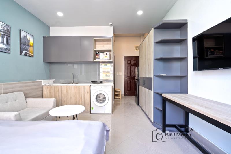 Cho thuê căn hộ bancol 35m2 full nội thấy nằm gần lotte mart vivo city ufmu rmit tdtu nttu quận 7 - Ảnh 4