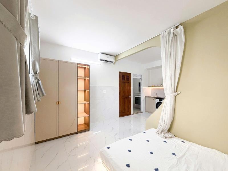 Cho thuê căn hộ new 100% 35m2 máy giặt riêng_nơ trang long_emart phan văn trị_dương quảng hàm_nguyễn xí_vlu_iuh_phú nhuận_thủ đức - Ảnh 4