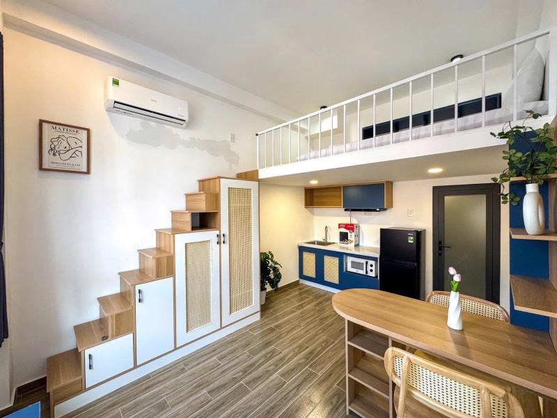 Cho thuê duplex 30m2 vibe cực xinh ngay ngã tư phú nhuận - công viên gia định - công viên hoàng văn thụ