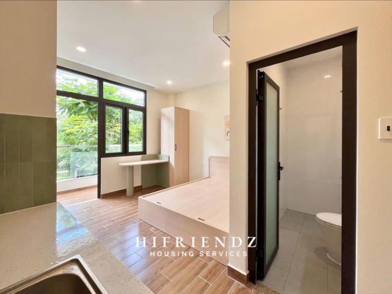 Studio ban công mới tinh lâm văn bền quận 7, máy giặt riêng, thiết kế siêu đẹp, full nội thất, gần lotte và rmit