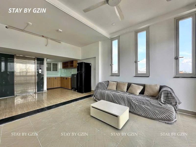 Cho thuê 1pn ban công 40m2 có thang máy ngay chợ bà chiểu - ngã tư phú nhuận - đại học văn lang - Ảnh 2