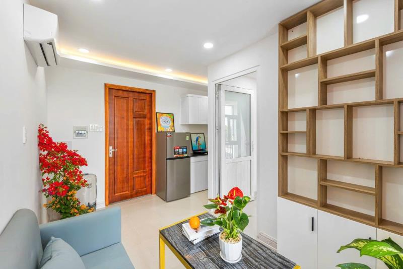 Phòng full nội thất ban công tách bếp siêu rộng võ duy ninh bình thạnh yên tĩnh - Ảnh 4