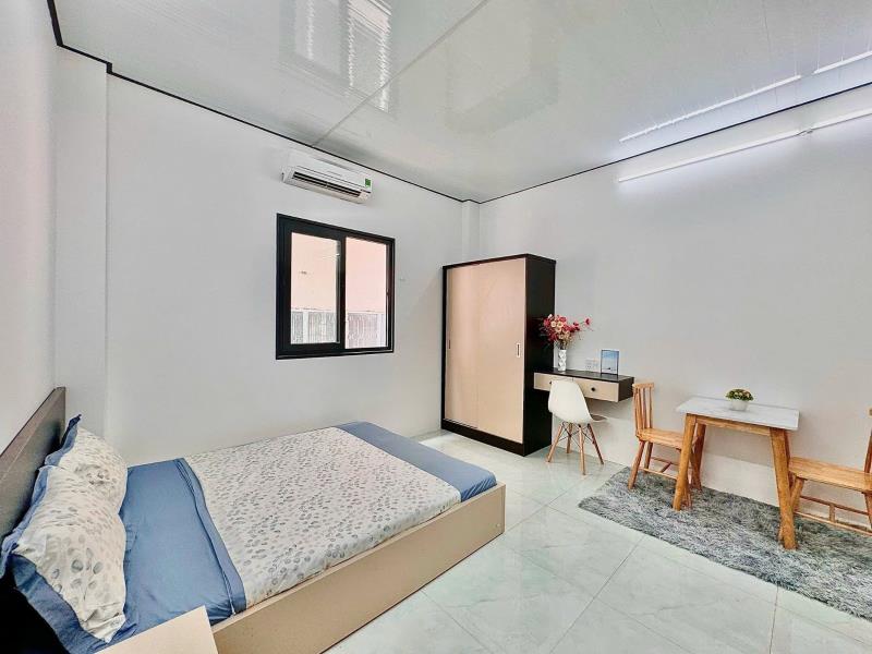 Phòng trọ dạng studio ở tân phú nội thất đầy đủ có cửa sổ trời - Ảnh 3