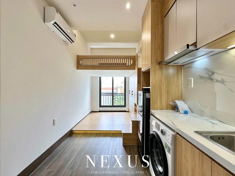Cho thuê căn chung cư mini dạng duplex full nội thất ngay ngã tư bảy hiền 🔥