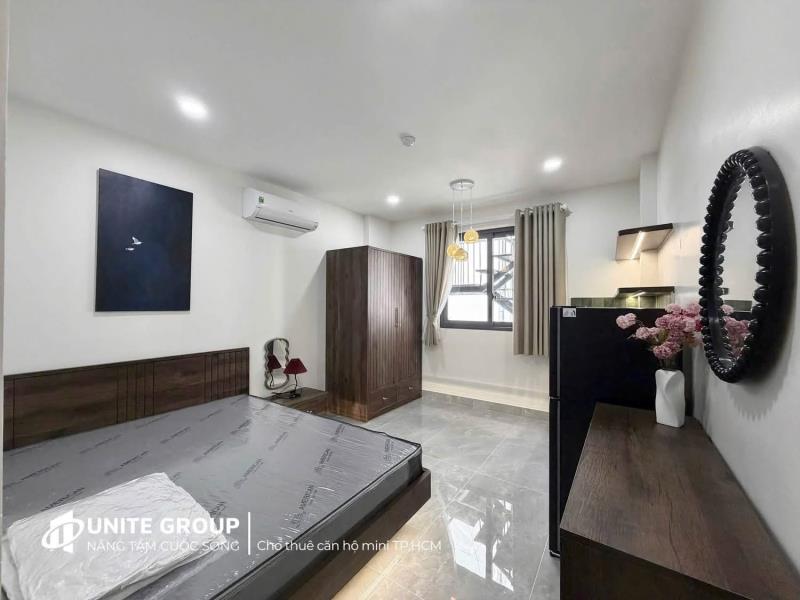 Khai trương căn hộ mới bình thạnh full nội thất, thoáng mát gần chợ bà chiểu, đại học văn lang, hvcb