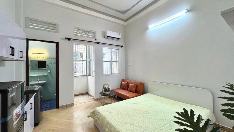 Phòng full nội thất giá rẻ ngay quang trung - Ảnh 4