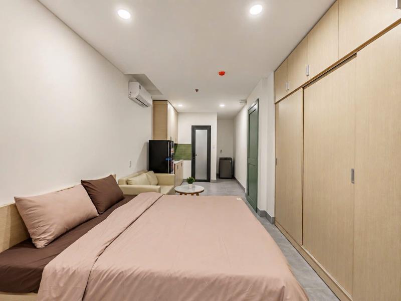 Căn hộ ban công new 100% gần phan xích long phú nhuận, tân định quận 1, sân bay, thang máy, máy giặt riêng - Ảnh 4