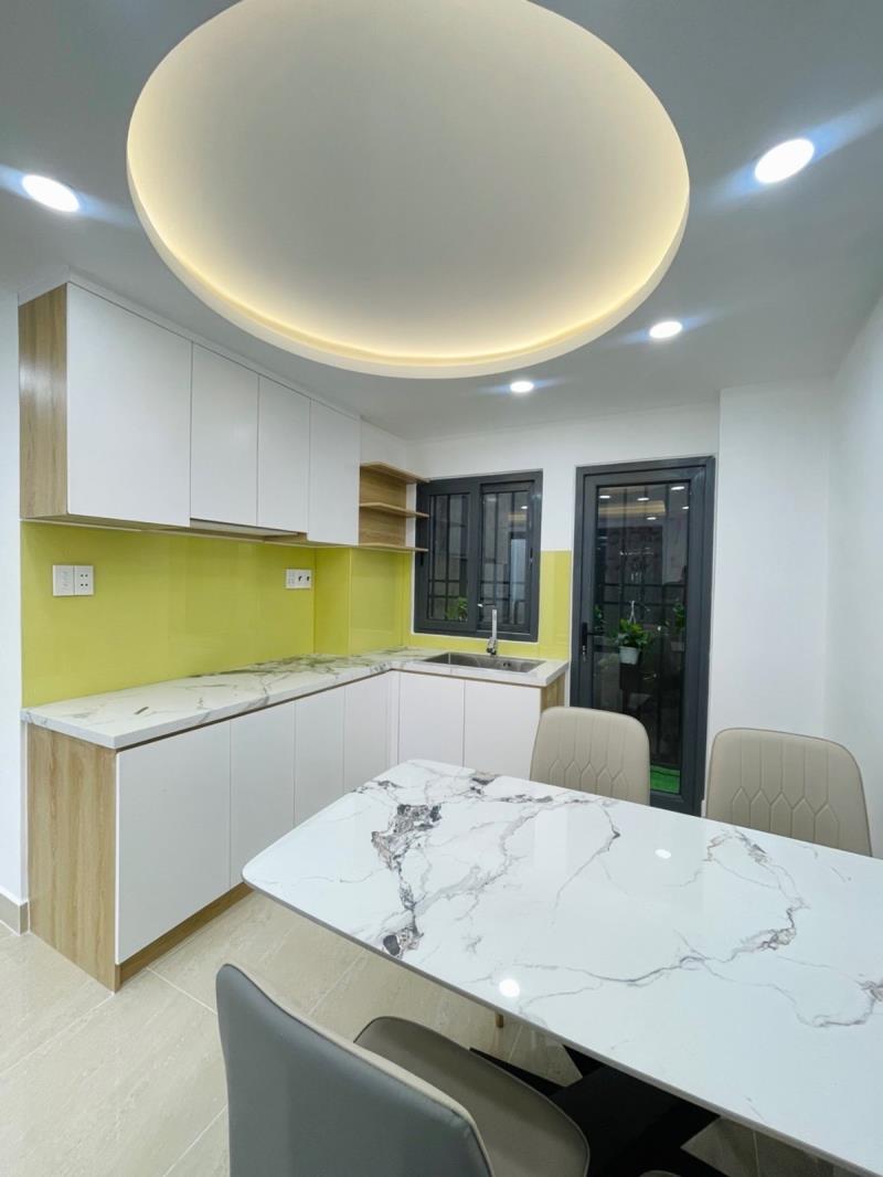 Nhà bán lê đức thọ 4 tầng hẽm xe hơi, 45m2 sổ hồng riêng - Ảnh 2