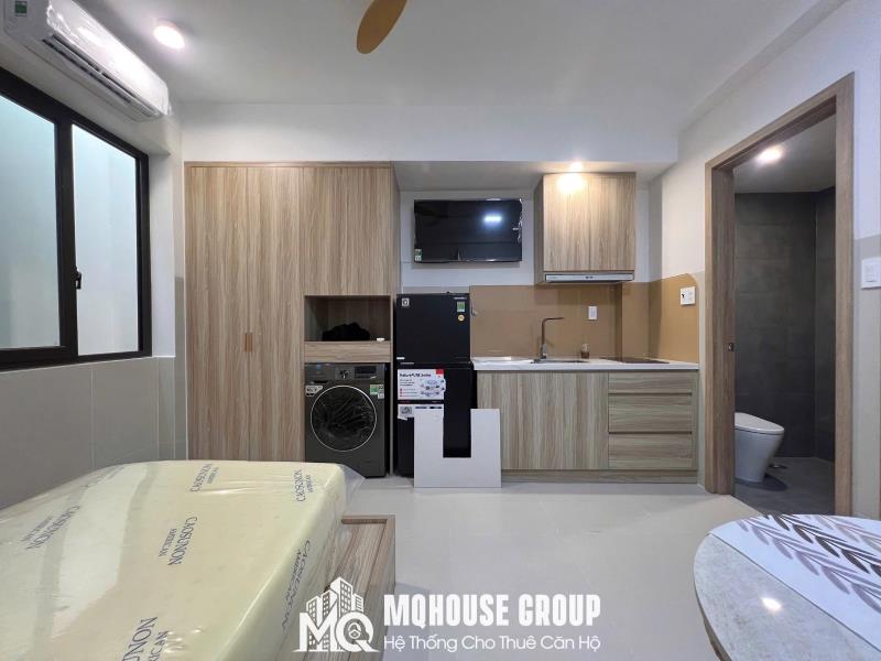 Studio full nội thất mới 100% gần cv gia định - bv quân y 175,..