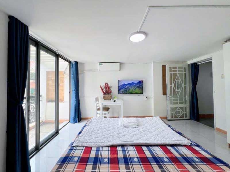 Căn hộ 1pn 1pk + máy giặt riêng, ngay khu phan xích long, vạn kiếp, hoa lan, vũ huy tấn , phan đăng lưu - Ảnh 3