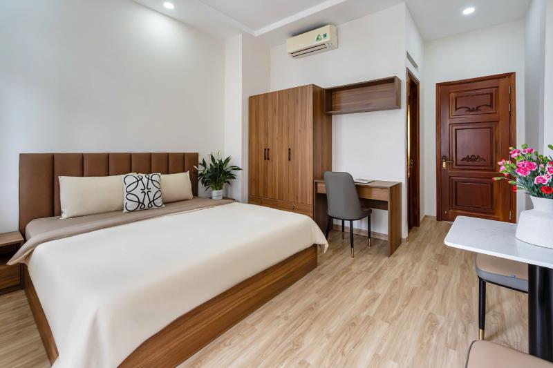 Cho thuê phòng 1pn tách bếp ban công full nội thất ngay nguyễn cửu vân gần vòng xoay điện biên phủ, nguyễn bỉnh khiêm quận 1 - Ảnh 2