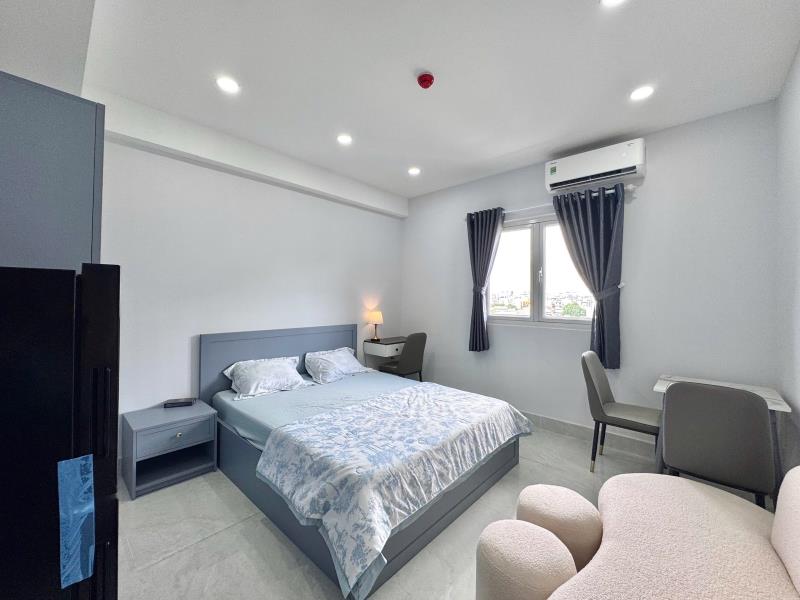 Cho thuê nhà mới full nội thất cửa sổ thoáng đường đặng thuỳ trâm sát bên vlu3, gần gtvt , hutech , uef