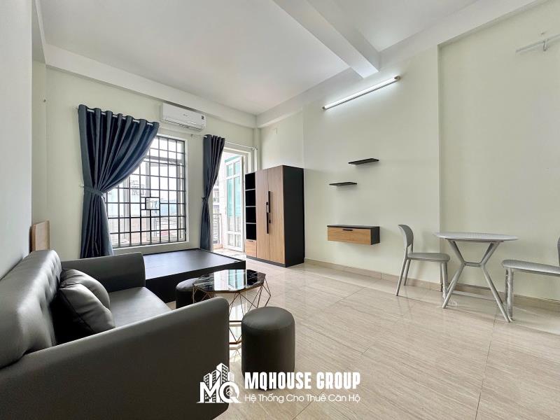 Studio rộng đẹp có ban công thoáng sáng - máy giặt riêng, full nội thất - aeon tân phú, chợ tân hương, đh công thương - Ảnh 3
