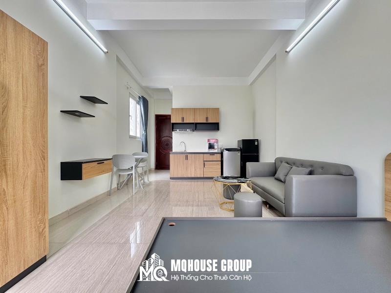 Studio rộng đẹp có ban công thoáng sáng - máy giặt riêng, full nội thất - aeon tân phú, chợ tân hương, đh công thương - Ảnh 2