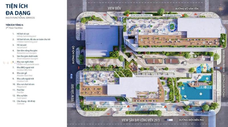 Chỉ 800 triệu vốn ban đầu, nhận căn hộ + full bếp - ttc plaza đà nẵng - Ảnh 2