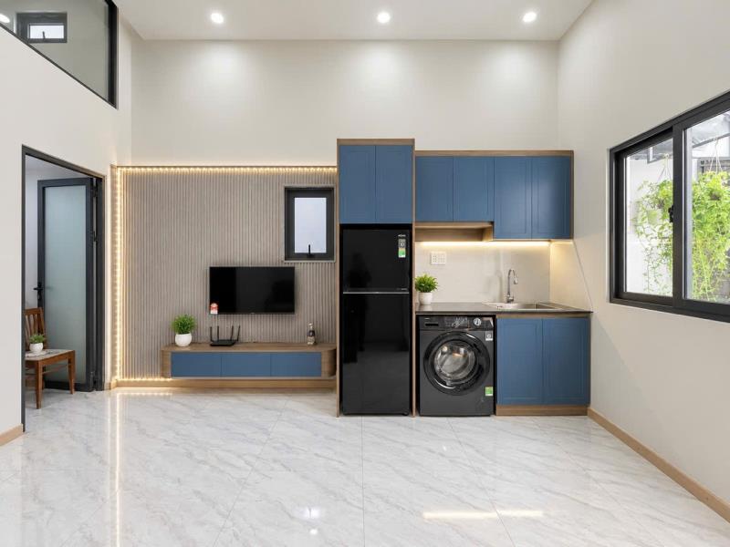Cho thuê căn hộ dịch vụ có gác cửa sổ siêu thoáng tại ung văn khiêm – gần hutech, uef, văn lang cs3, ftu, uth - Ảnh 3