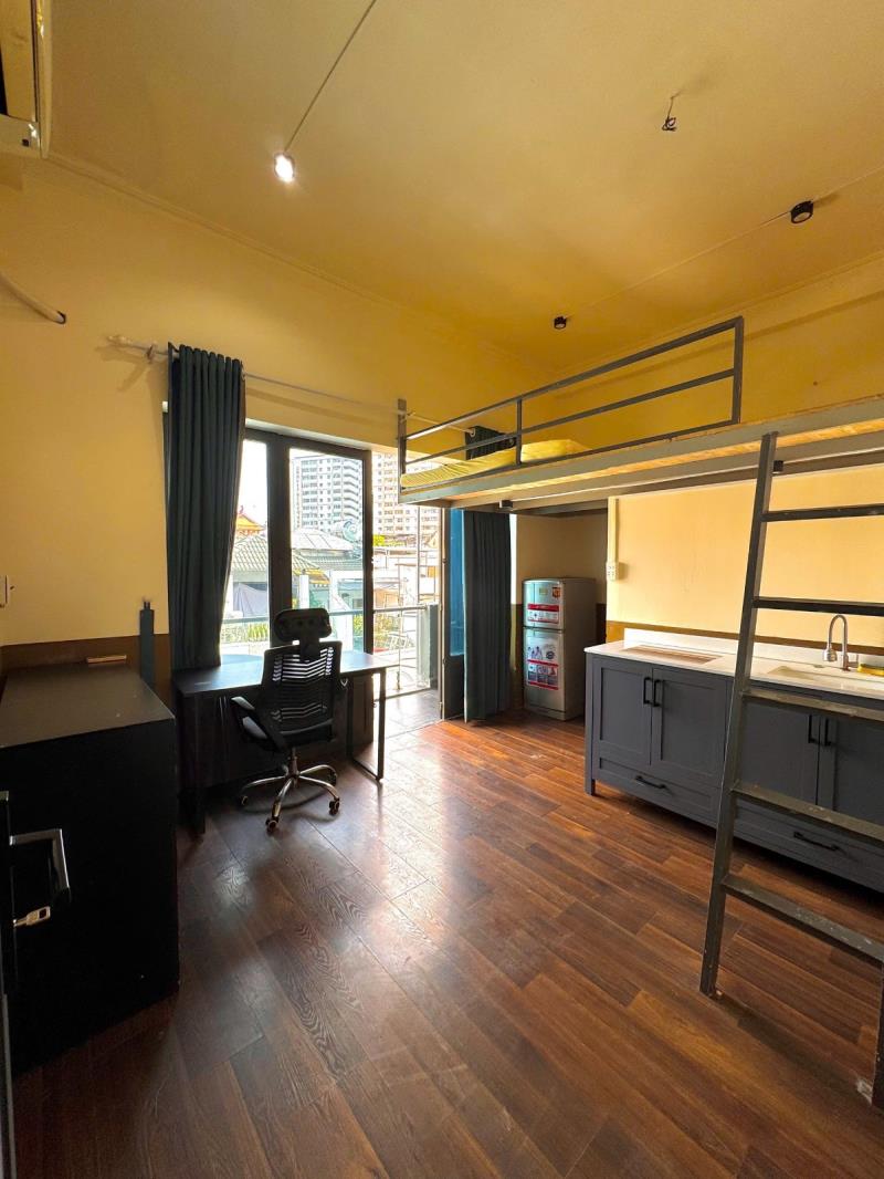Cho thuê căn hộ duplex, ban công lớn đường vạn kiếp tiện di chuyển hoàng sa, trường sa, quận 1, quận 3, quận 10