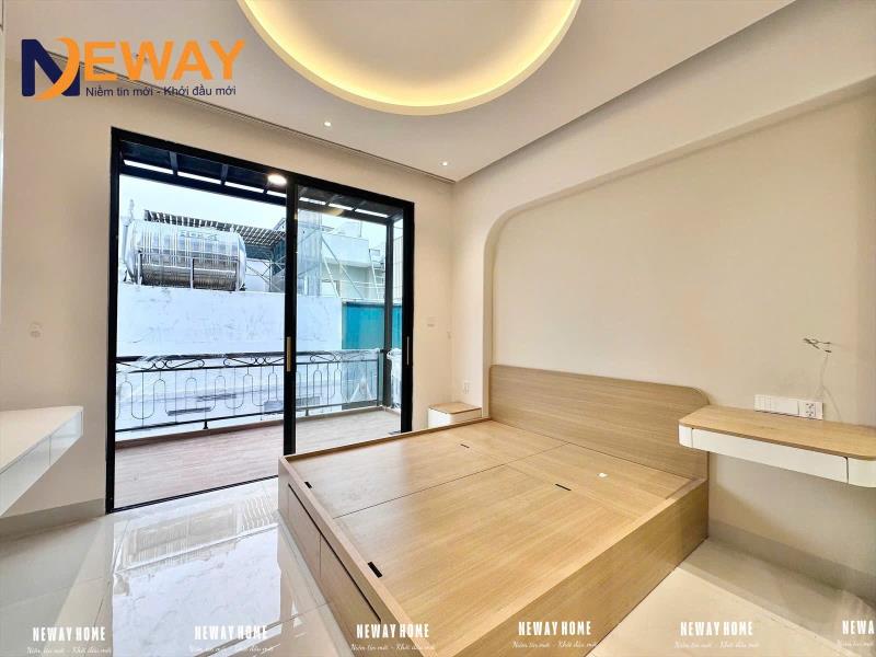 1pn ban công cư xá ngân hàng quận 7 | nhà mới xây 100% | máy giặt riêng | nội thất xịn | thiết kế đẹp | gần rmit, tdtu, ufm - Ảnh 3