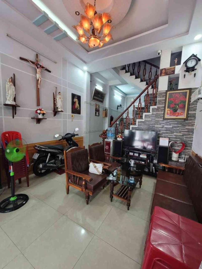 Nhà bán phạm văn chiêu 4 tầng, 44m2, gần trường chợ - Ảnh 3