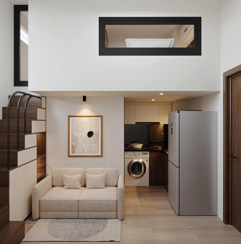 Căn hộ duplex ban công full nội thất cao cấp mới 100% ngay trung tâm quận 7
