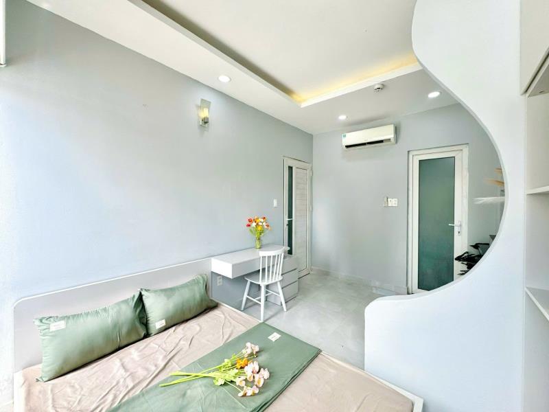 Cho thuê căn hộ ban công đầy đủ nội thất gần cầu nguyễn văn cừ, võ văn kiệt quận 1 - Ảnh 4