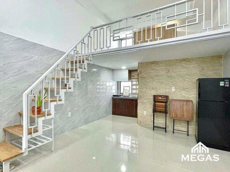 Phòng duplex mới xây thoáng tiện nghi ngay bùi đình túy