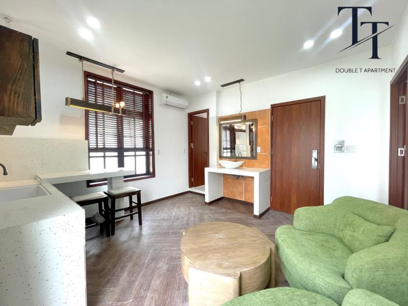 Cho thuê 1pn ban công 40m2 new 100% ngay cầu thị nghè - cầu ba son - thảo cầm viên sg - gem center