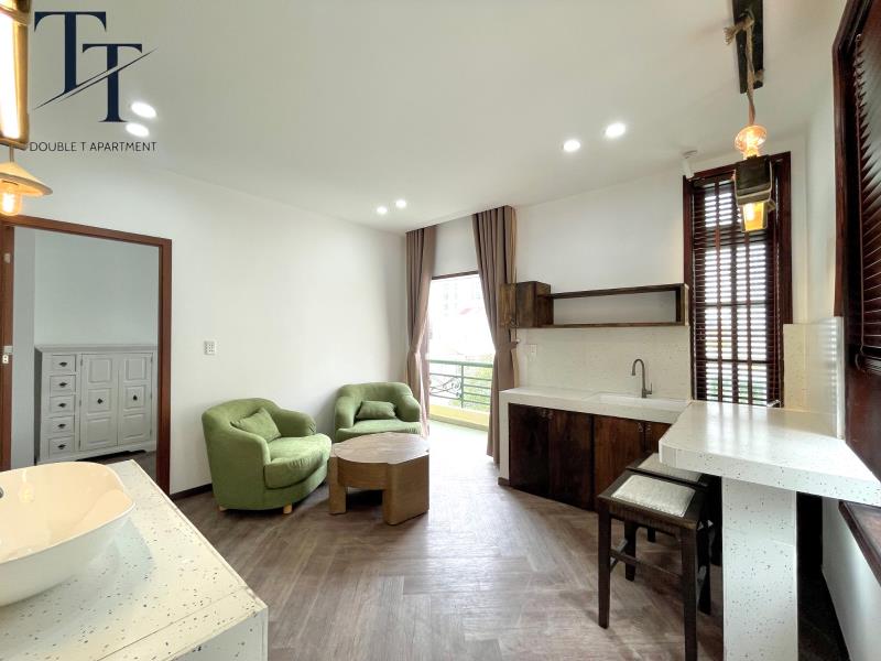 Cho thuê 1pn ban công 40m2 new 100% ngay cầu thị nghè - cầu ba son - thảo cầm viên sg - gem center - Ảnh 3