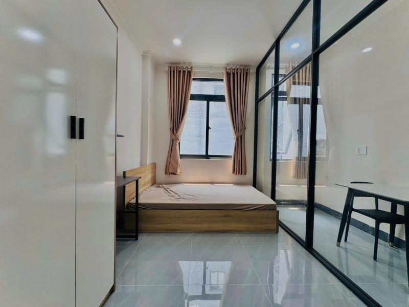 Căn hộ mini tân bình 1pn tách bếp có cửa sổ trời thoáng tiện di chuyển nhà ga t3, công viên gia đinh, sân bay tân sơn nhất - Ảnh 2
