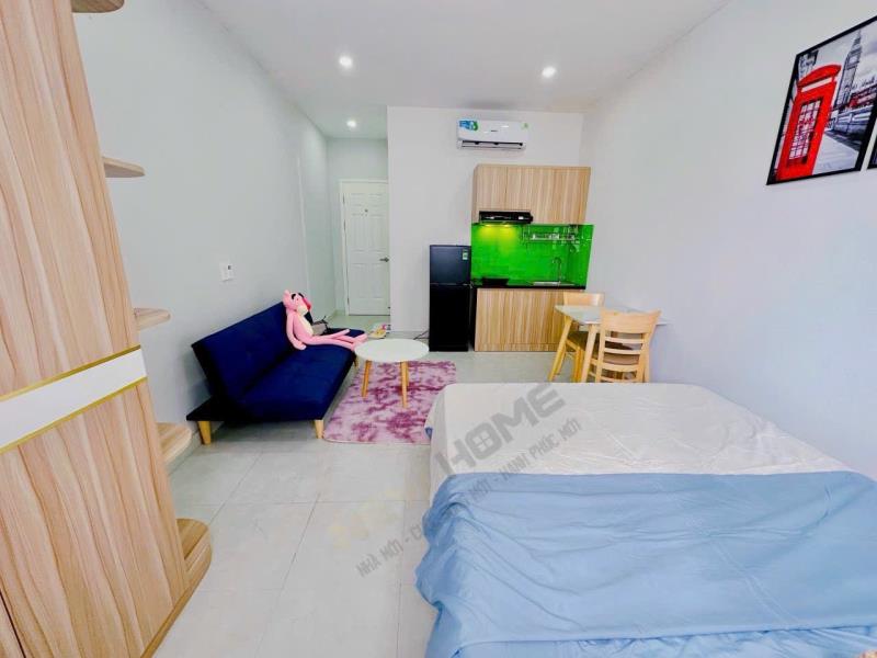 Cho thuê căn hộ 38m2 có cửa sổ lớn | gần chợ bà chiểu & đại học văn lang cs1 - Ảnh 2