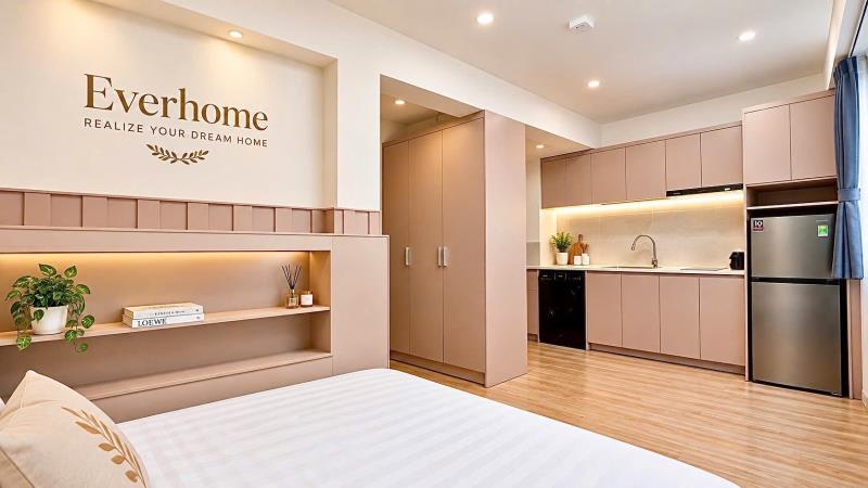Căn hộ tách bếp, thang máy, máy giặt riêng - xô viết nghệ tĩnh gần uef hutech hiu, quận 1