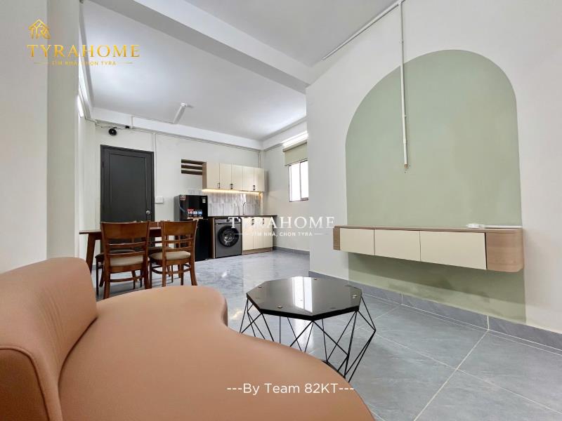 Cho thuê căn hộ 1pn rộng, ban công & cửa sổ lớn, máy giặt riêng - lê văn sỹ, q3 gần phú nhuận & q1 - Ảnh 2