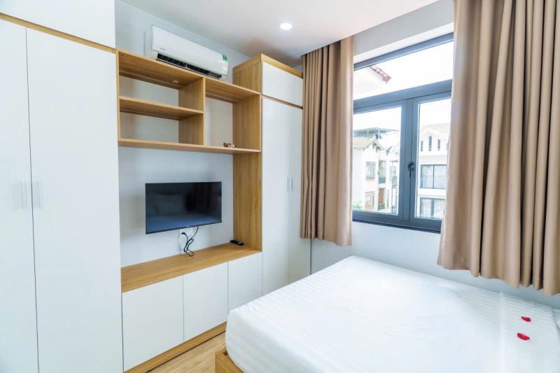Cho thuê căn hộ có ban công full nội thất đường đặng thuỳ trâm gần vlu, uef, hutech và hàng xanh - Ảnh 3
