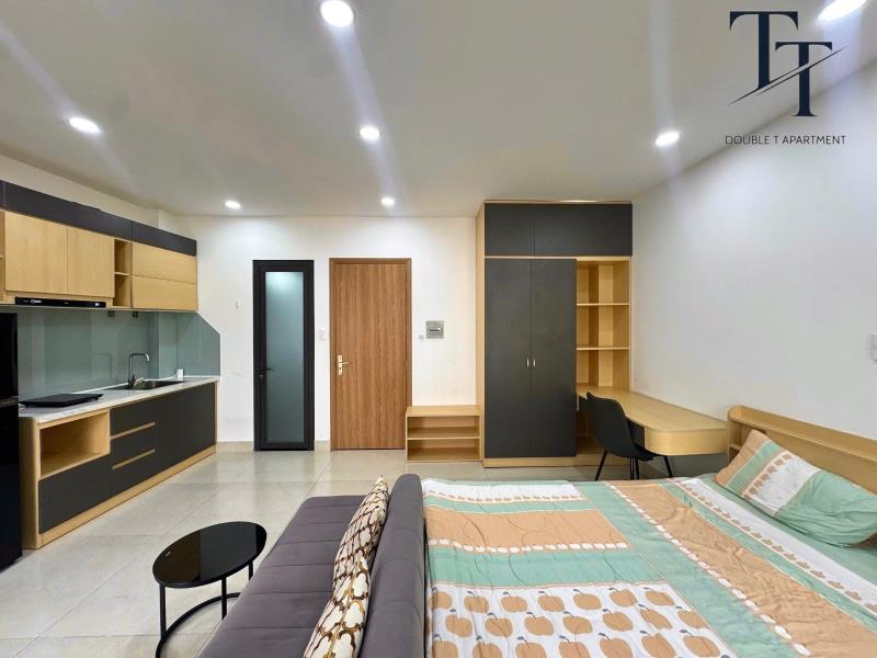 Cho thuê studio ban công 30m2 có thang máy - máy giặt riêng - hẻm ô tô ngay cầu thị nghè - thảo cầm viên - ngã tư hàng xanh - Ảnh 4