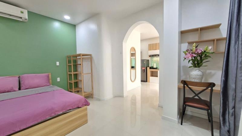 🏠 Studio tách bếp gần sân bay tsn – tone hồng cánh sen 🌸 - Ảnh 3