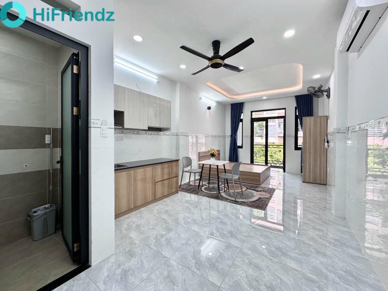 🏠 Căn hộ cho thuê dạng studio ban công siêu rộng - full nội thất | ngay aeon mall tân phú