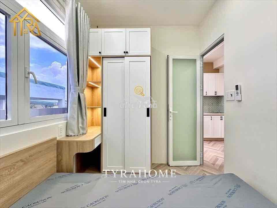 Cho thuê🏡chdv🌈1 phòng ngủ - ban công/cửa sổ💥full nt📍chợ bà chiểu-nthx - Ảnh 3