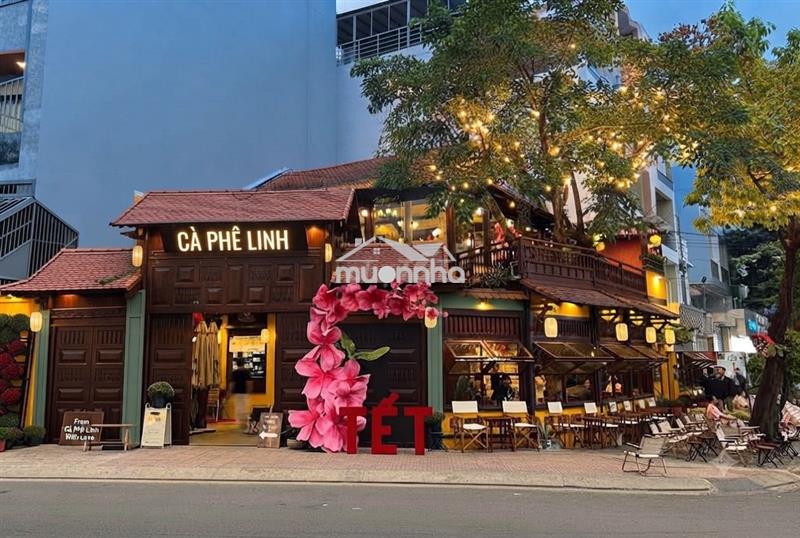 Cho thuê 2 mặt tiền hoa lan phú nhuận,trệt lầu sân thượng,dtsd 400m2